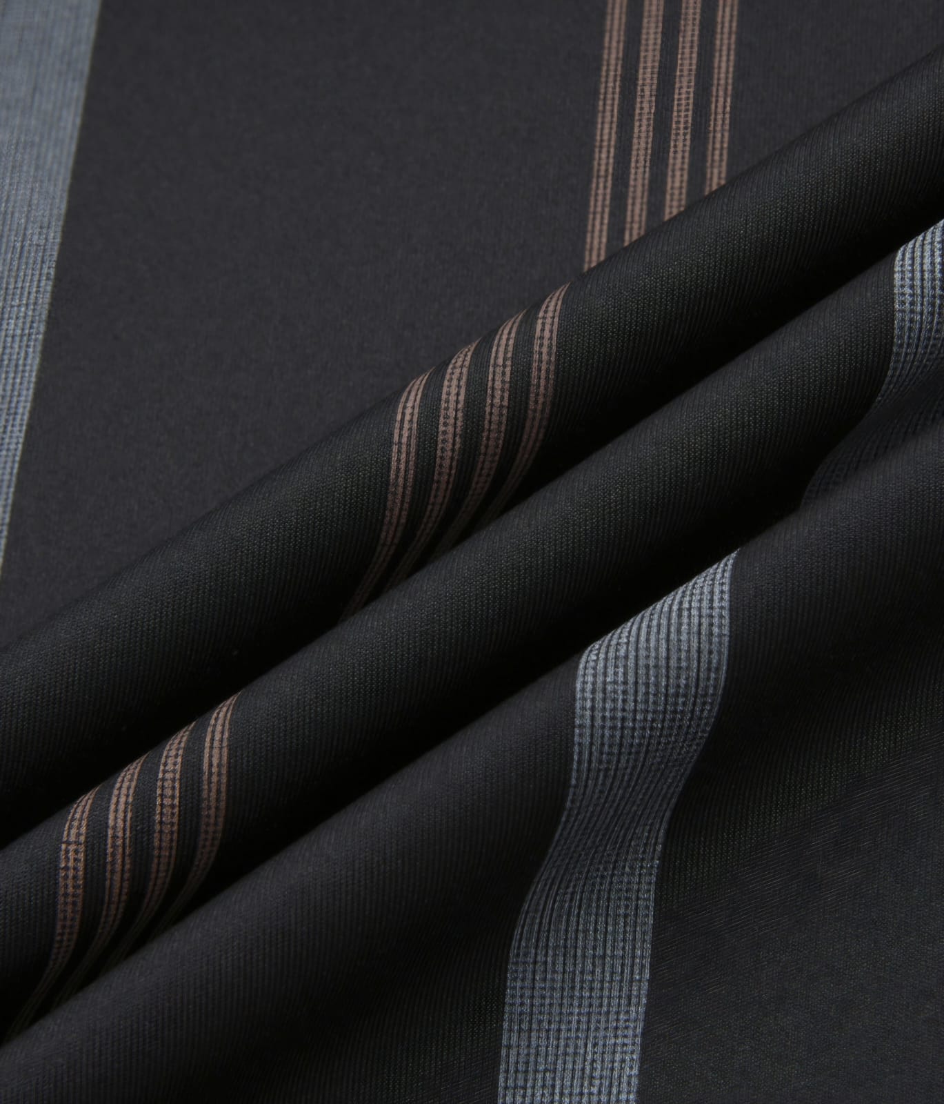 Premium Brown Black Striped Formal Shirt for Men