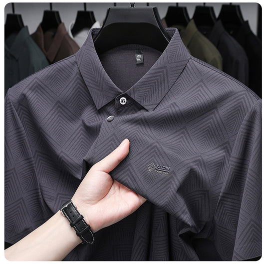 Graphite Grid Regular Fit Formal Shirt