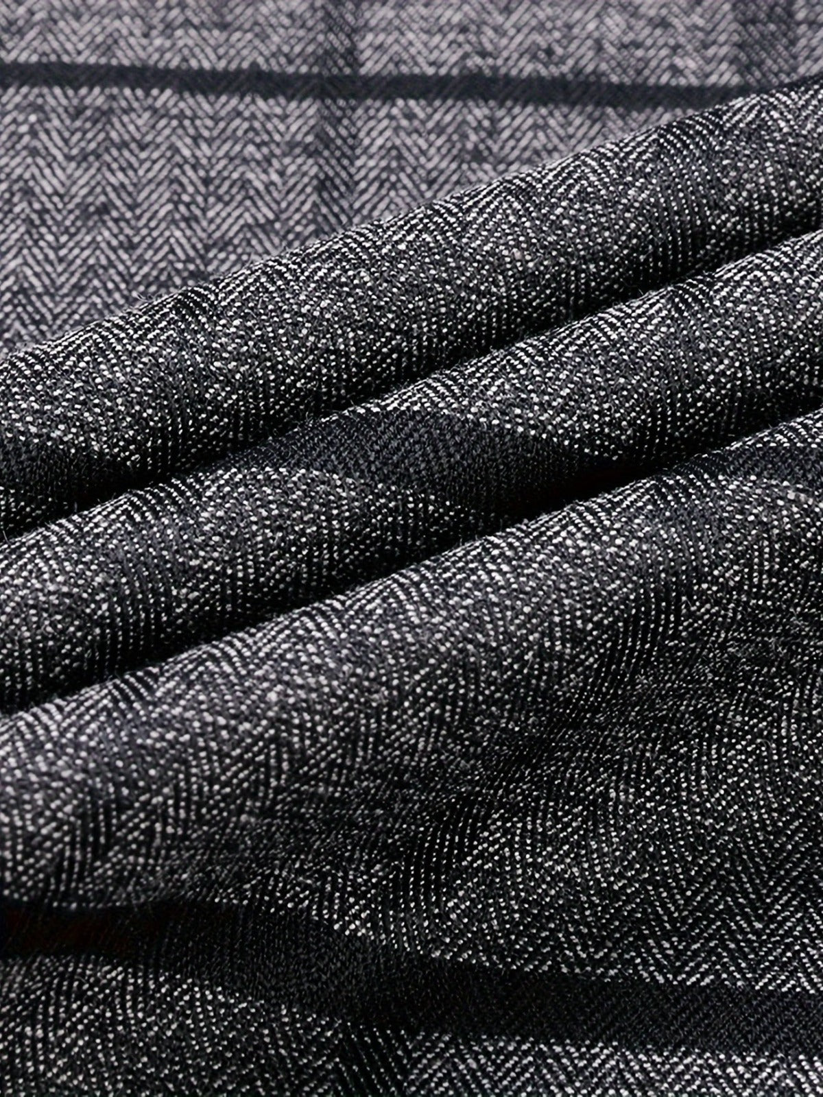 Men’s Premium Grey Windowpane Check Slim Fit Shirt