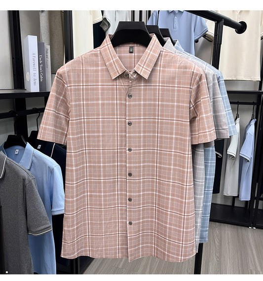 Men’s Premium Checked Half Sleeve Shirt