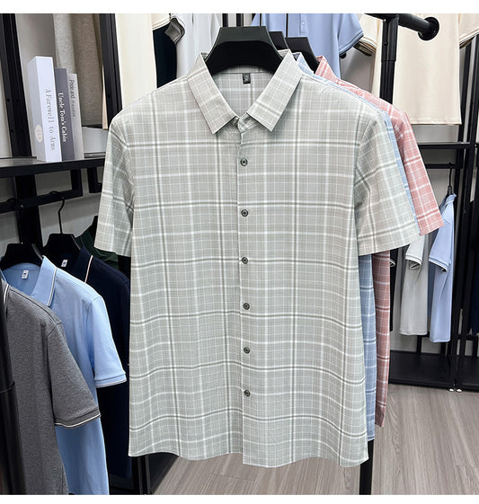 Men’s Classic Checked Half Sleeve Shirt