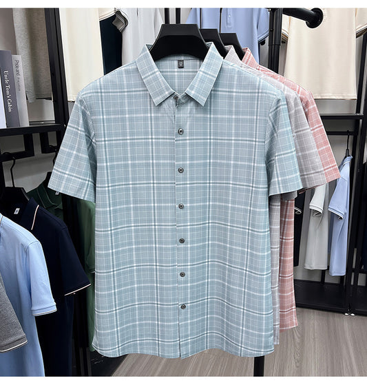 Men’s Premium Checked Half Sleeve Shirt