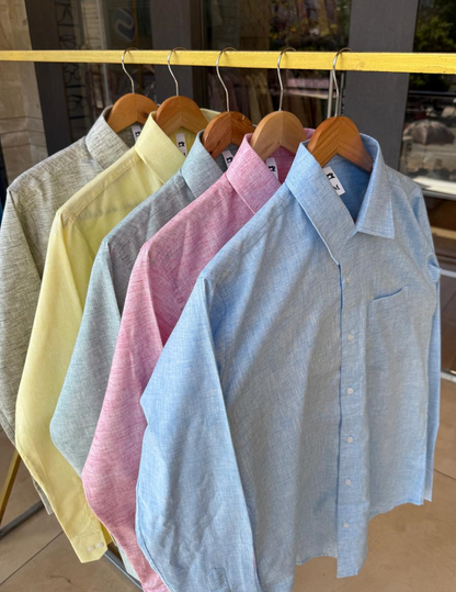 Sky blue Color linen Shirt For Men